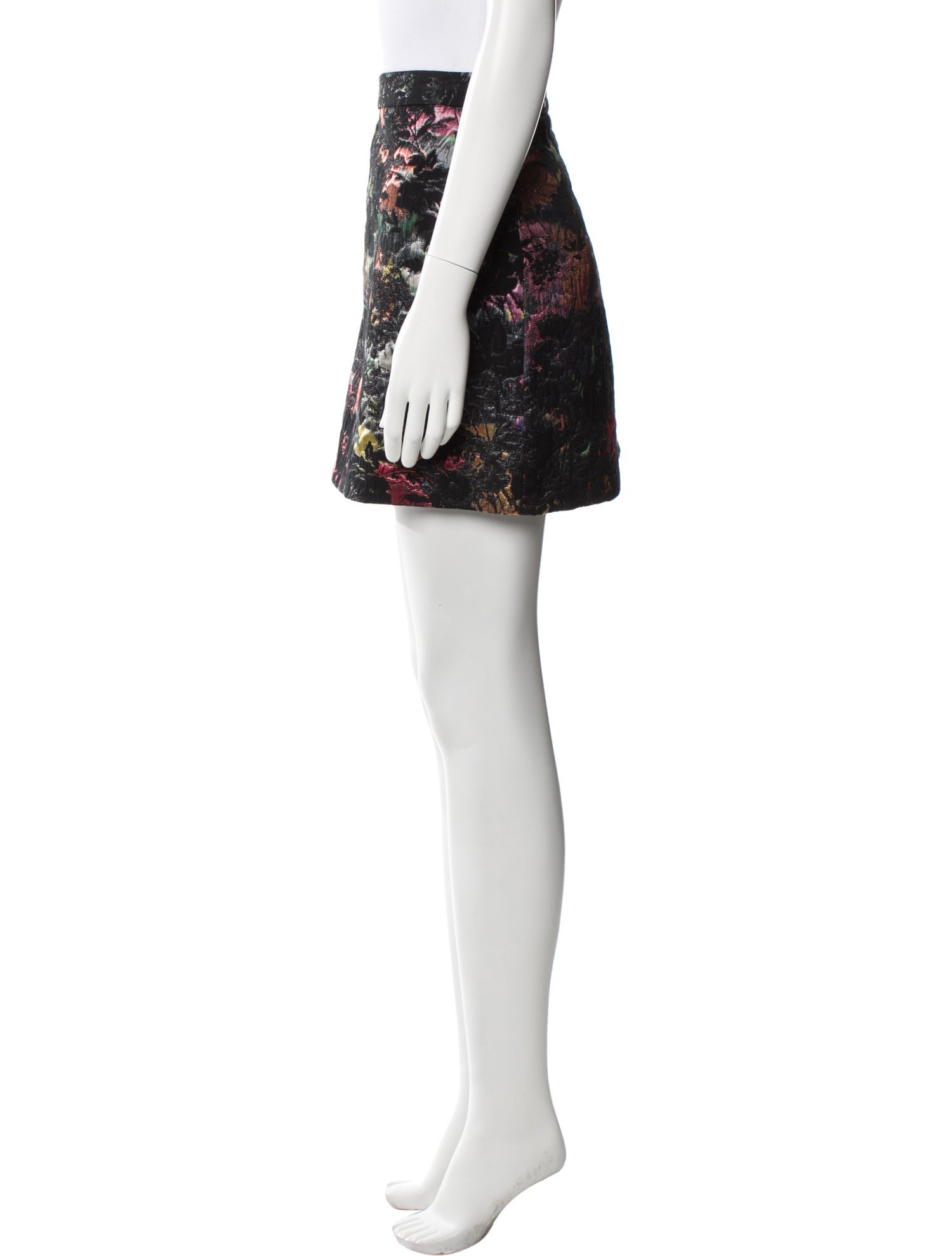 Alice + Olivia Printed Mini Skirt
